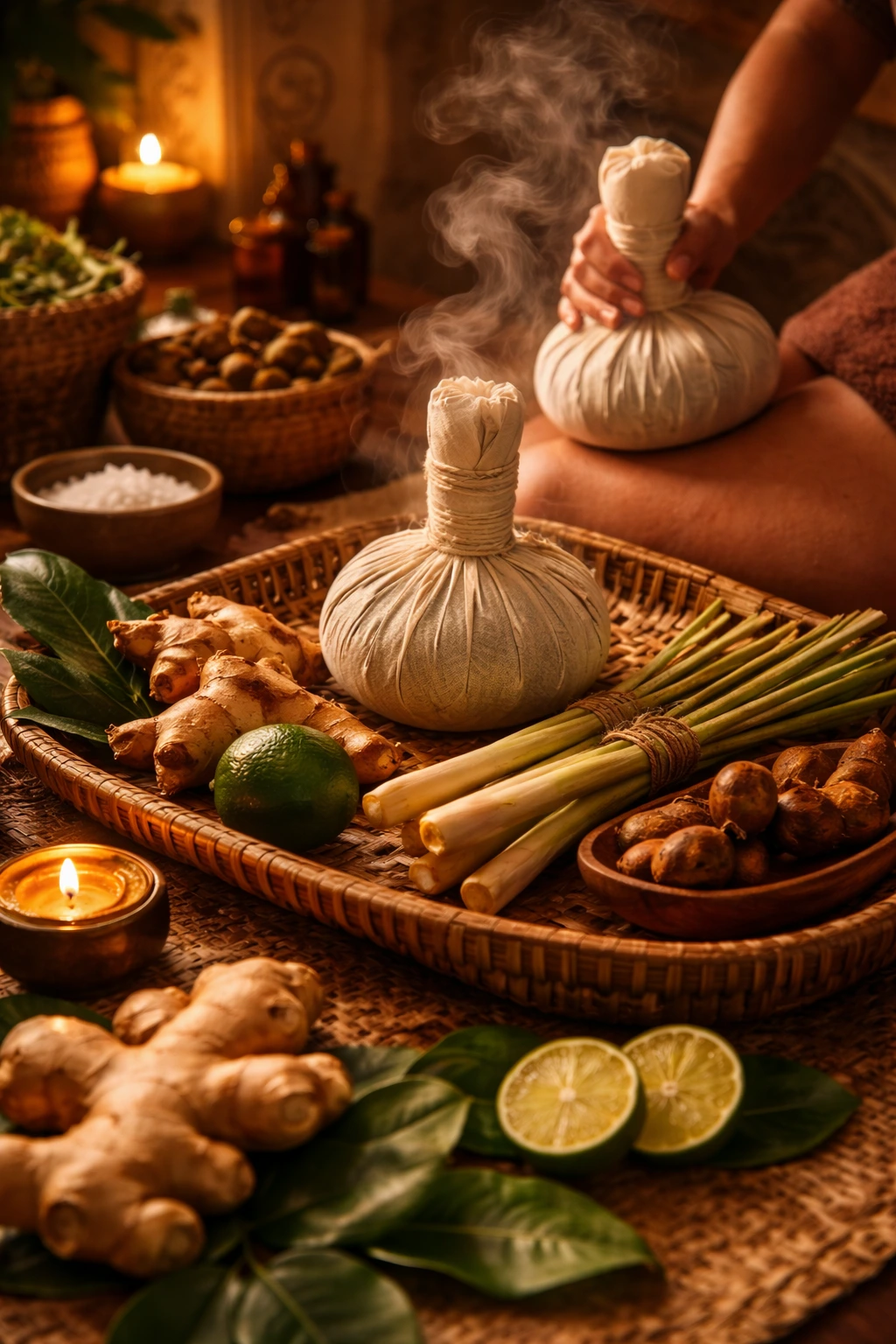 ลูกประคบสมุนไพร